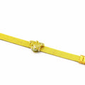 Gold Mesh Charm Wrist Band