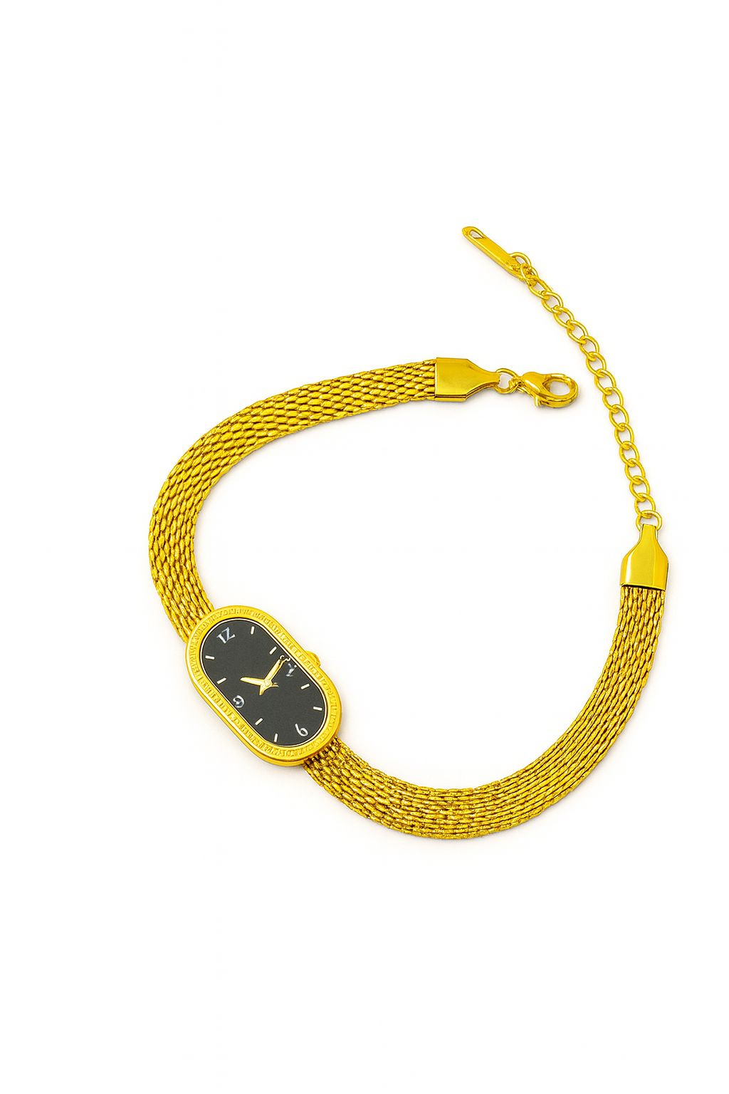 Elegant Gold Watch Bracelet